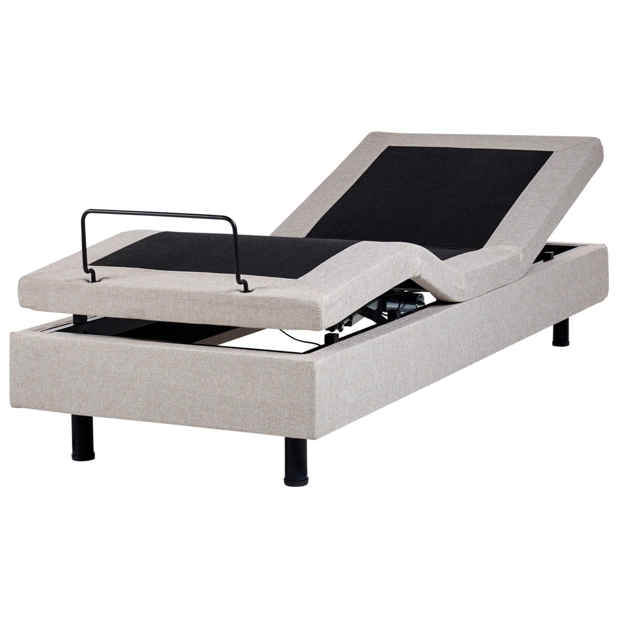 Łóżko regulowane bez zagłówka DUKE 80 x 200 cm Beżowy