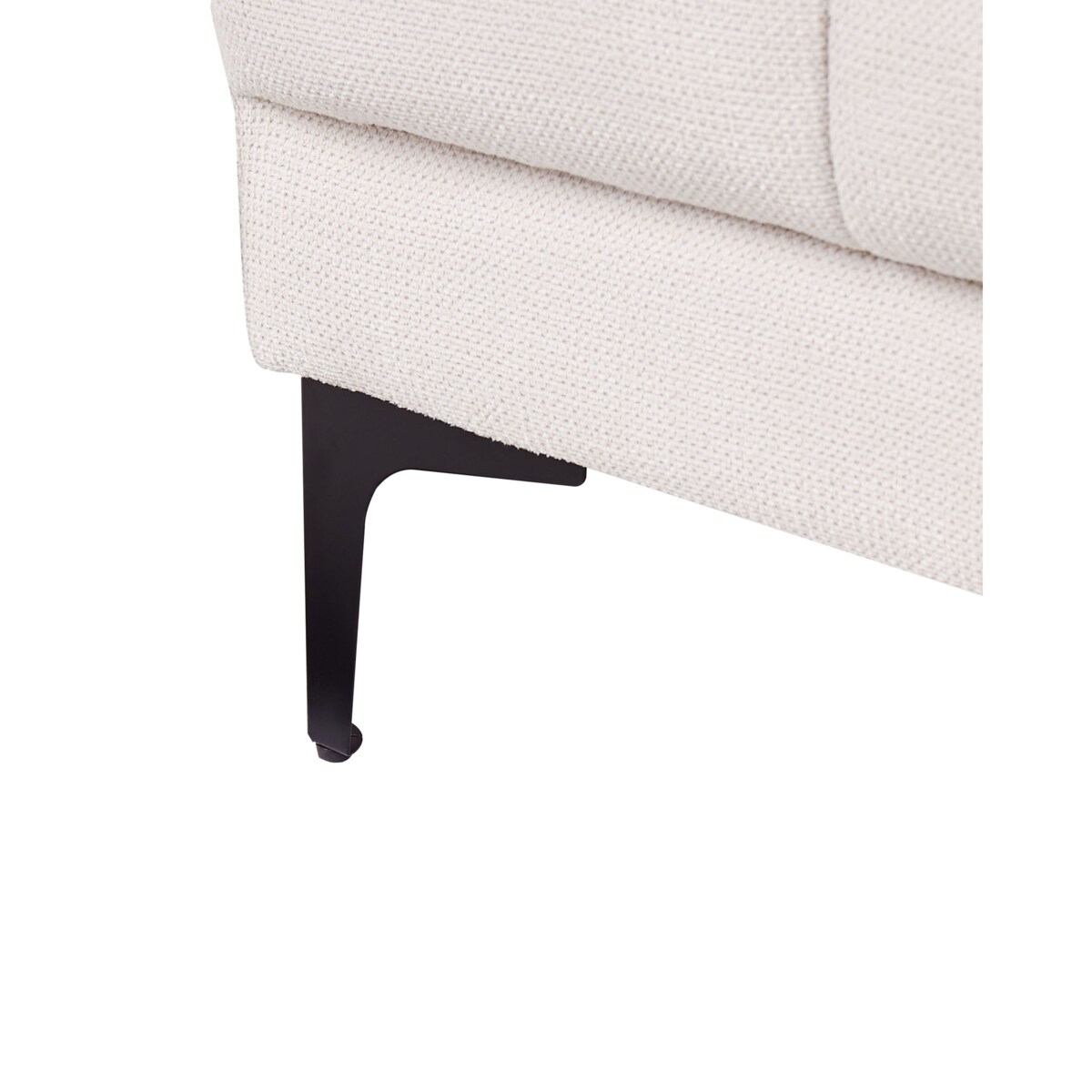 Fotel ALNES Złamana biel