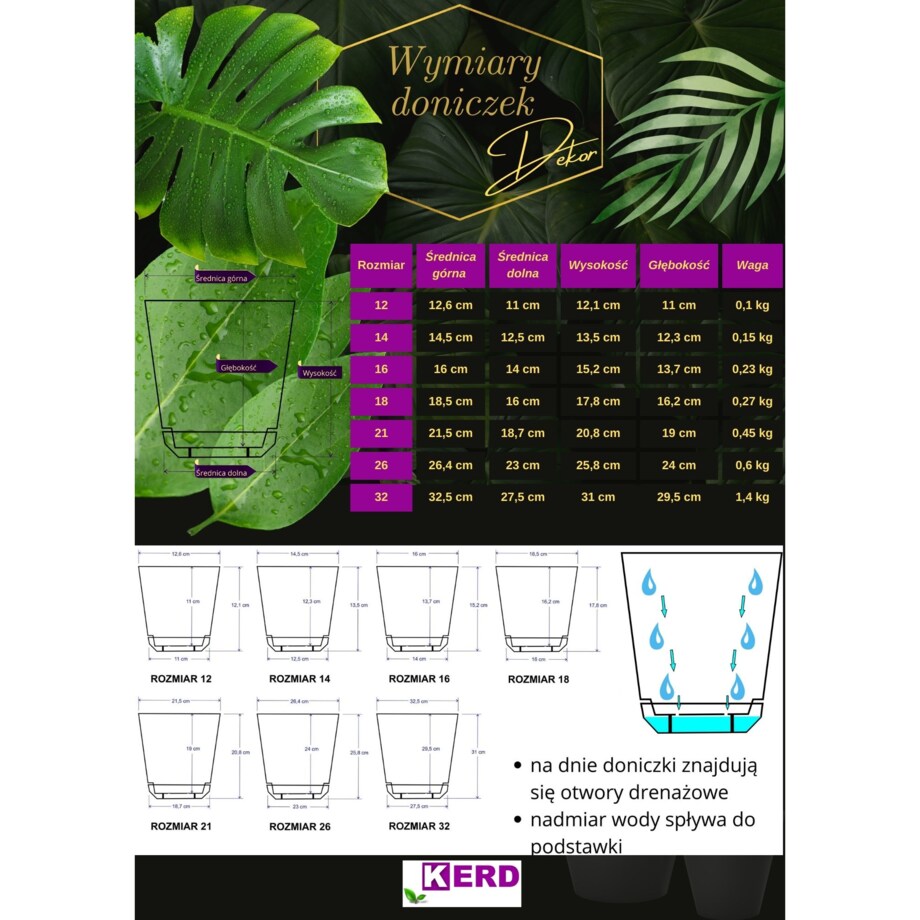 12 cm wzór ZŁOTO ANTYCZNE Doniczka z podstawką klasyczna elegancka rustykalna starożytna