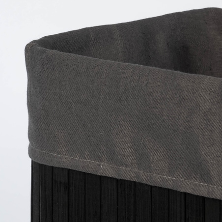 Kosz na pranie 60x42x32 cm 80 litrów LAVAGG czarny