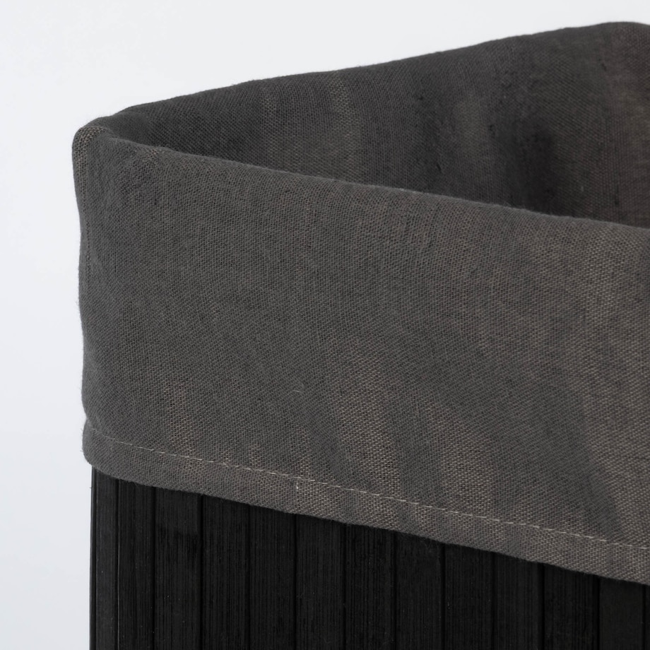 Kosz na pranie 60x42x32 cm 80 litrów LAVAGG czarny