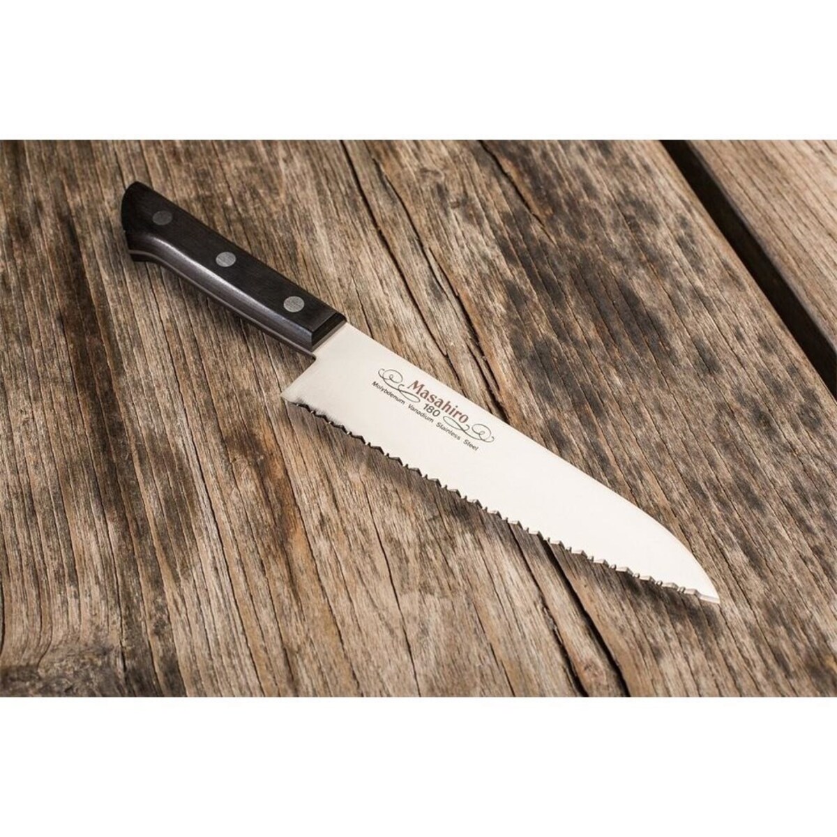 Masahiro nóż bwh chef wave edge 180mm 14040