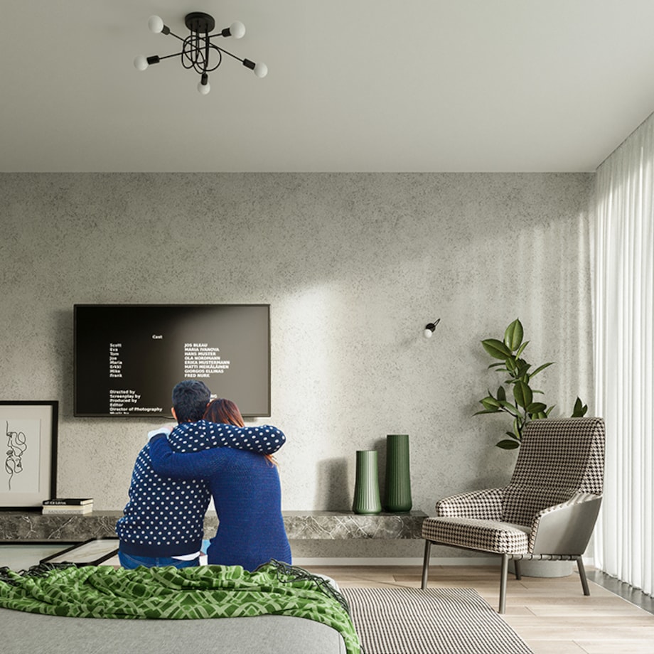 Żyrandol SUPEŁ 5 czarny