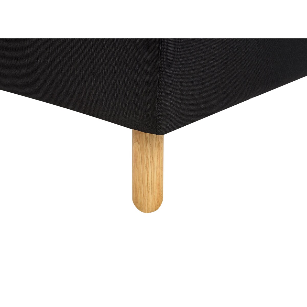 Szezlong ALSTEN Czarny