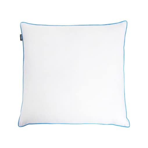 Poduszka ANETO Wysoka Kacze pióra i puch 80 x 80 cm Biały