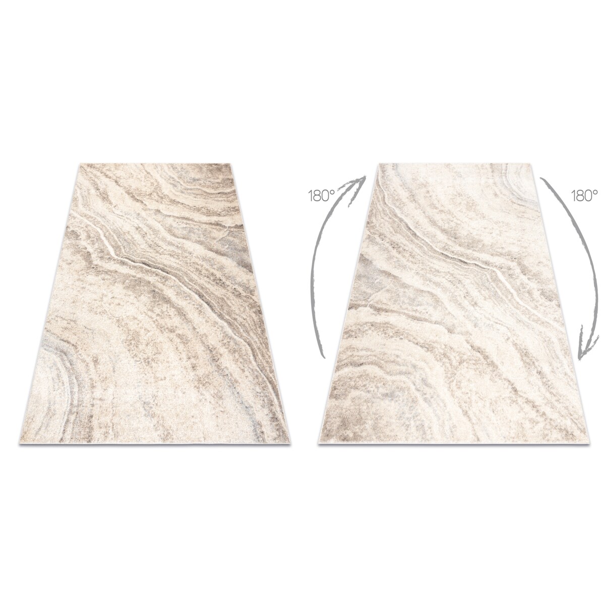 Dywan FUSION 9776 krem / beż - Wydmy, 280x370 cm