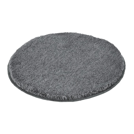 Kleine Wolke Relax Dywanik łazienkowy szary 100 cm okrągły