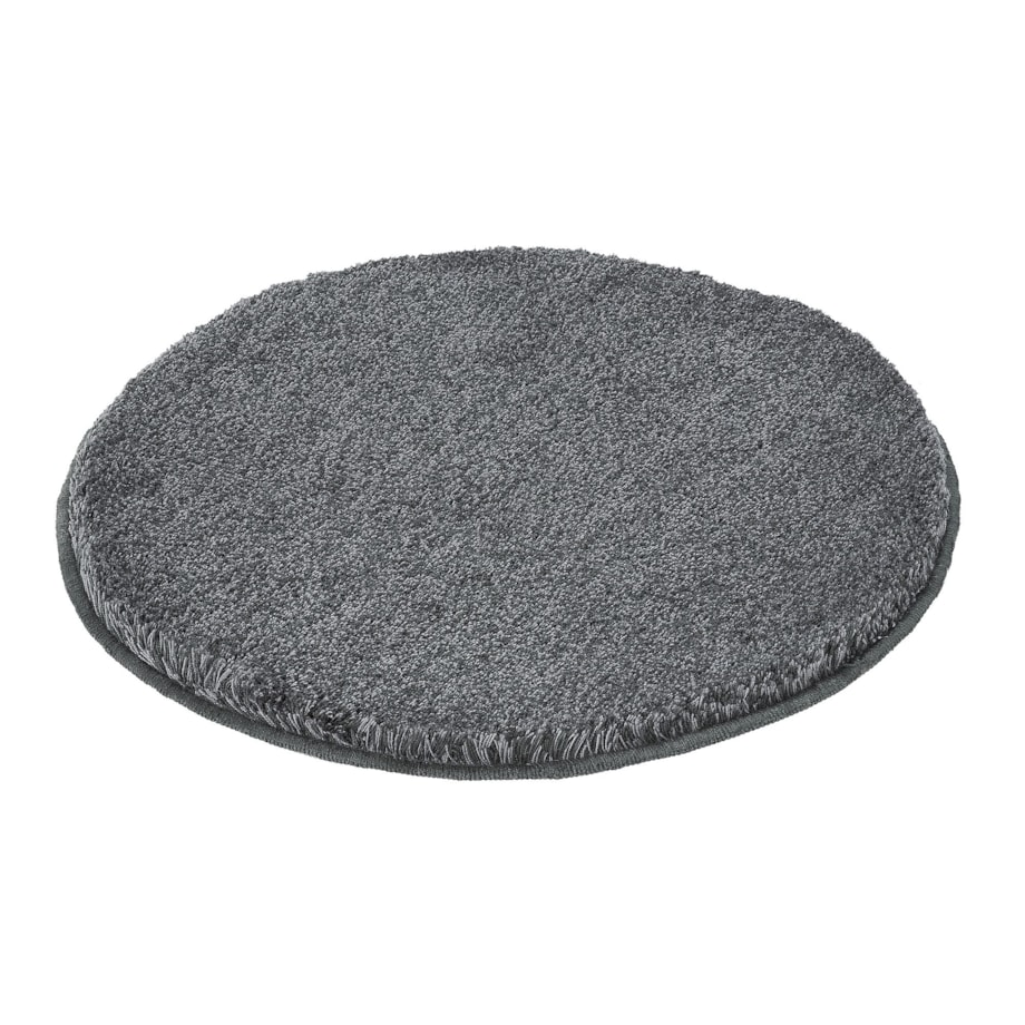 Kleine Wolke Relax Dywanik łazienkowy szary 100 cm okrągły