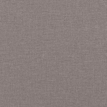 vidaXL Fotel bujany, kolor taupe, tapicerowany tkaniną
