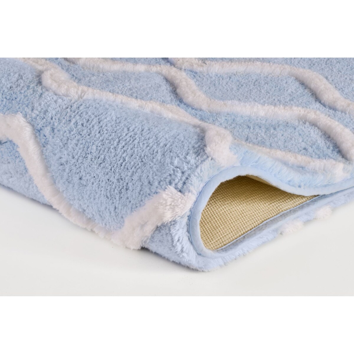 Kleine Wolke Piana Dywanik łazienkowy Steelblue Niebieski 60x 90 cm