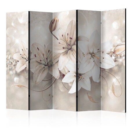 Parawan Dwustronny Diamentowe Lilie 225x172cm