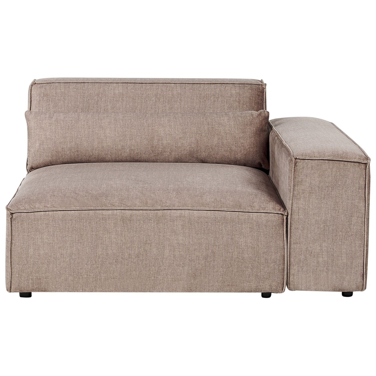 Sofa modułowa 2-osobowa brązowa HELLNAR