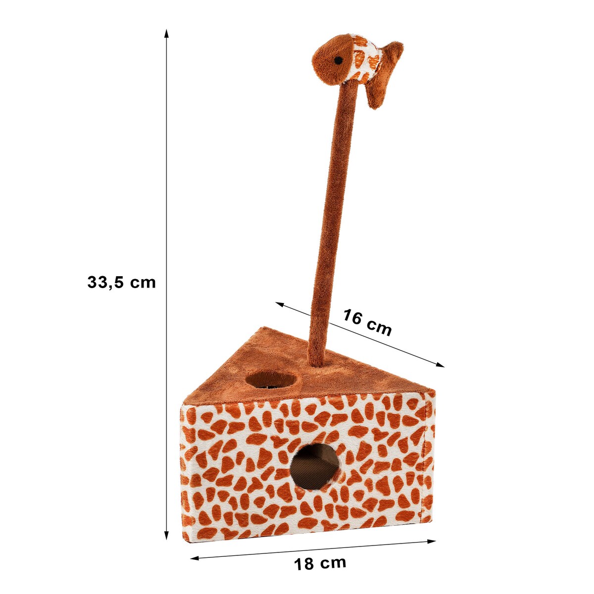 Zabawka Dla Kota Słupek Drapak Drzewko Piłka Rybka