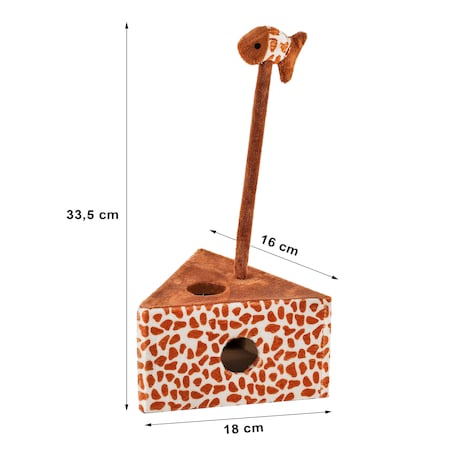 Zabawka Dla Kota Słupek Drapak Drzewko Piłka Rybka