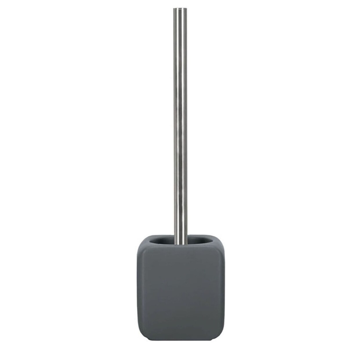 Kleine Wolke Cubic Ceramiczna Szczotka Toaletowa ze stojakiem szary