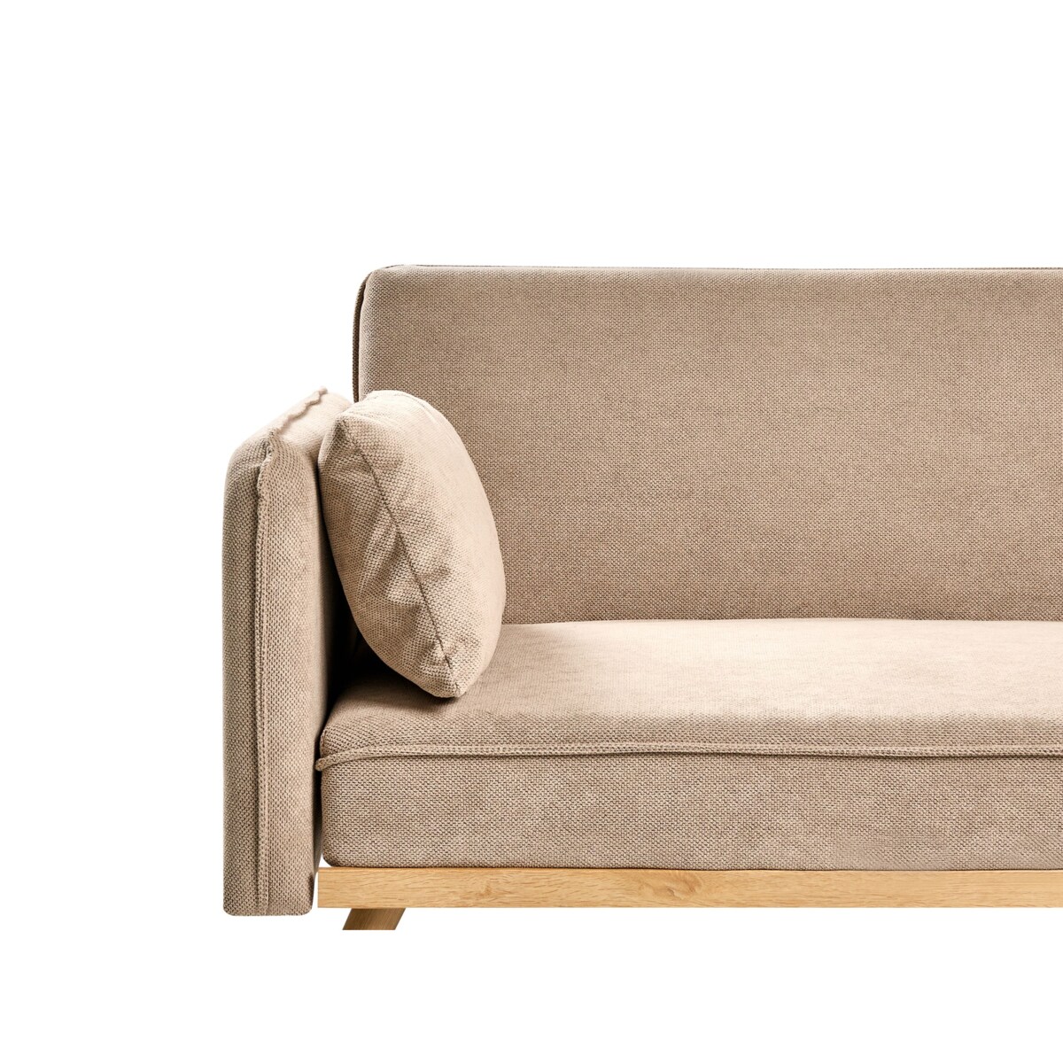 Sofa rozkładana ASAA Jasnobrązowy