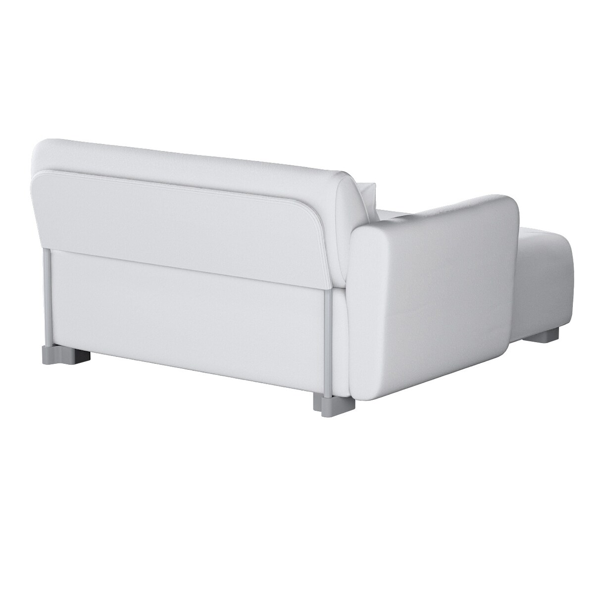 Pokrowiec na fotel Mysinge, biała bukla, fotel Mysinge, Boucle Teddy