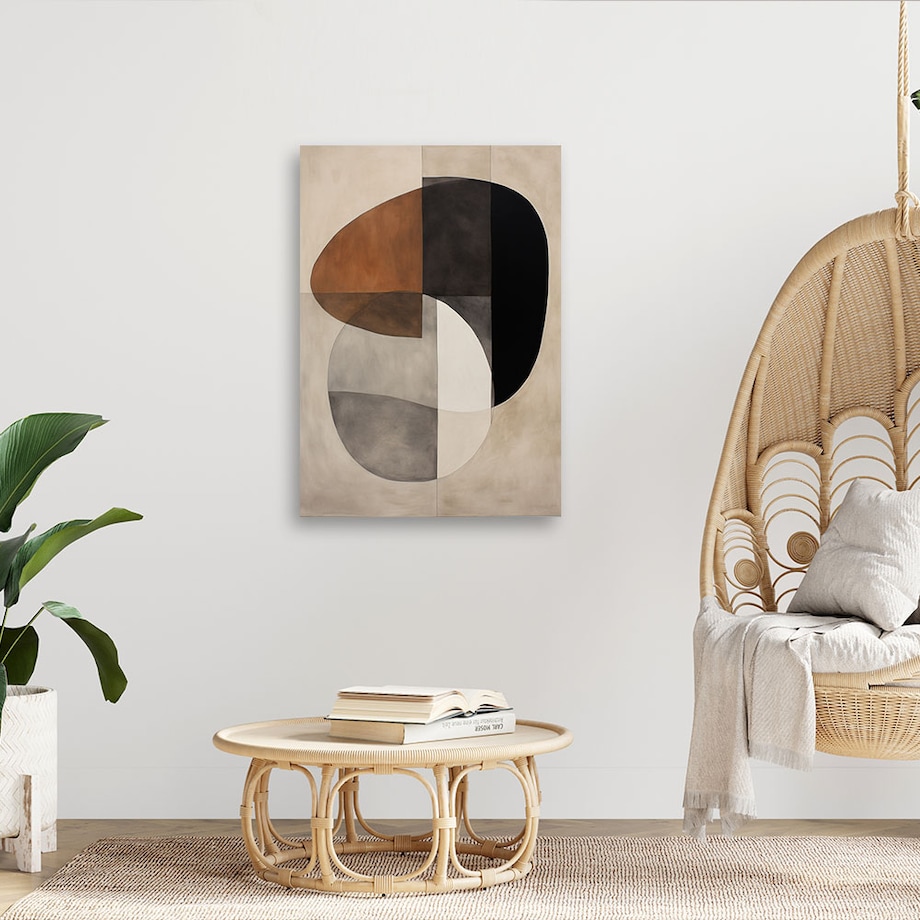 Obraz na płótnie, Abstrakyjne kształty