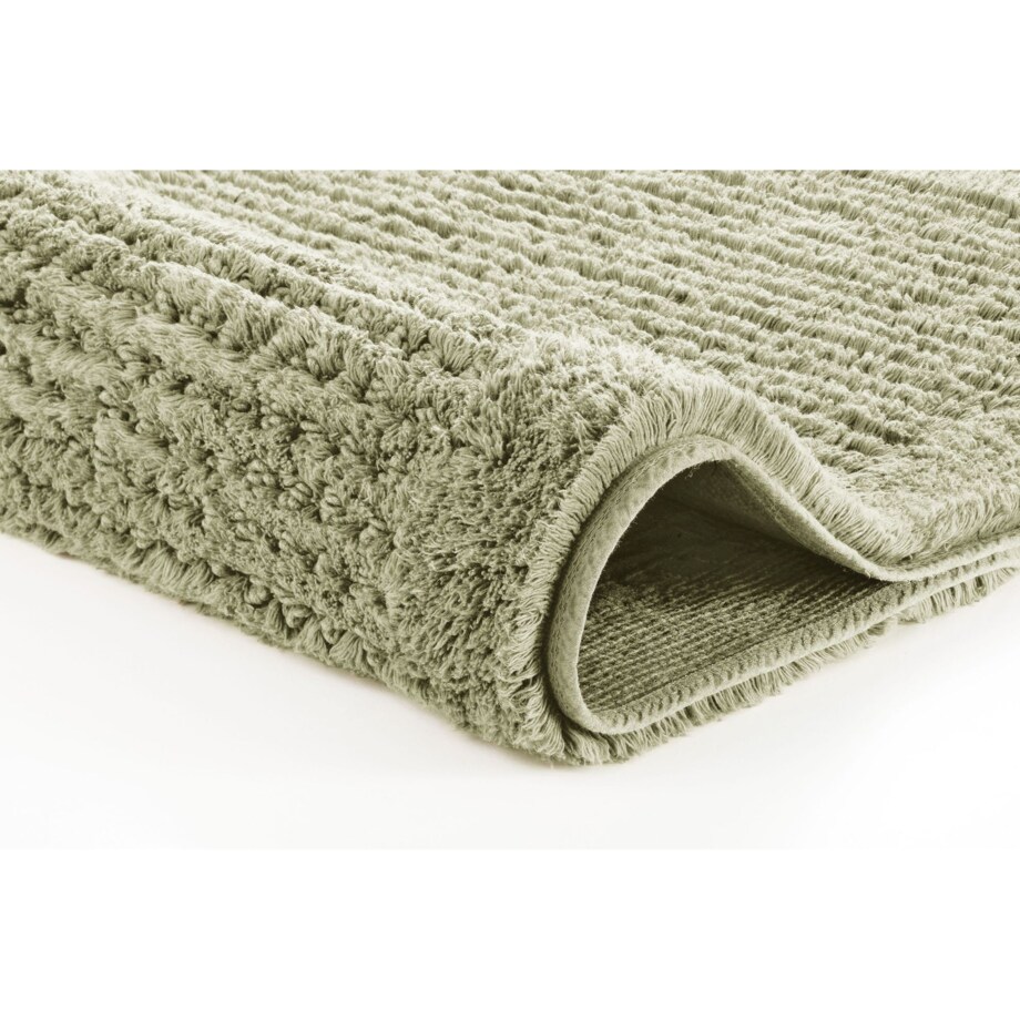 Kleine Wolke Net Ekologiczny Dywanik łazienkowy zielony 60x 90 cm ECO LIVING