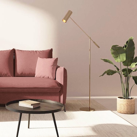 Brim Sofa narożna lewa z funkcją spania i pojemnikiem lewa różowa