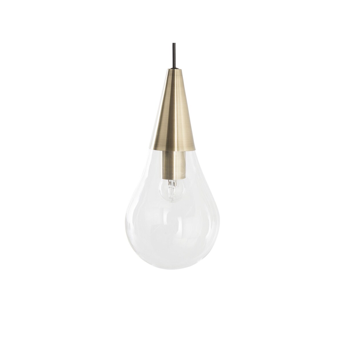 Lampa wisząca 3-punktowa mosiężna VESLE