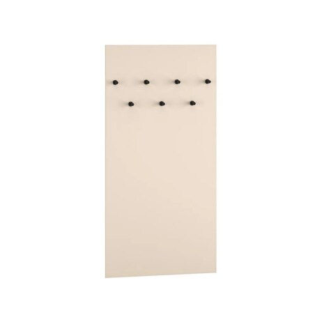 Wieszak ścienny ELLEN 7G kaszmir/czarny