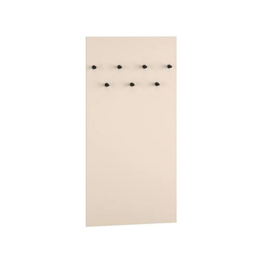 Wieszak ścienny ELLEN 7G kaszmir/czarny