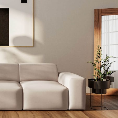 Villet Sofa 3 osobowa beżowa