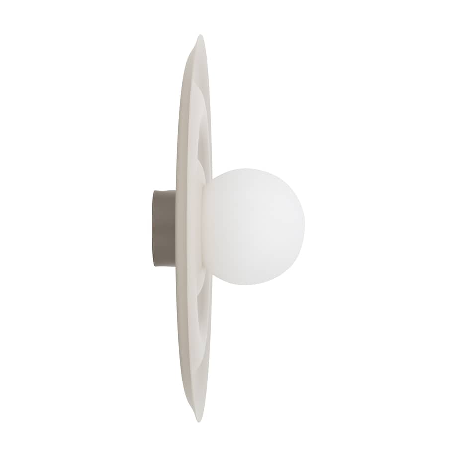 Kinkiet Tk Lighting Onda Kaszmirowy Beż M Falowany Okręgi Klosz 1Xg9