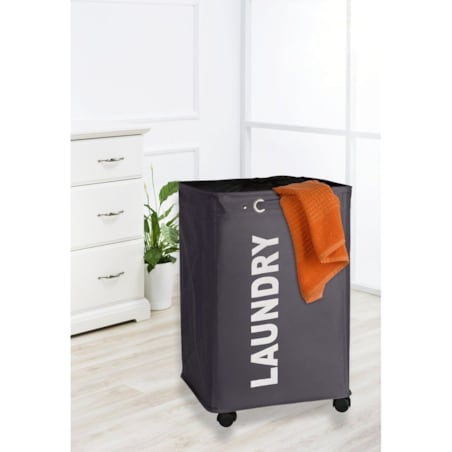 Kosz na pranie QUADRO - pojemnik 79 l, WENKO