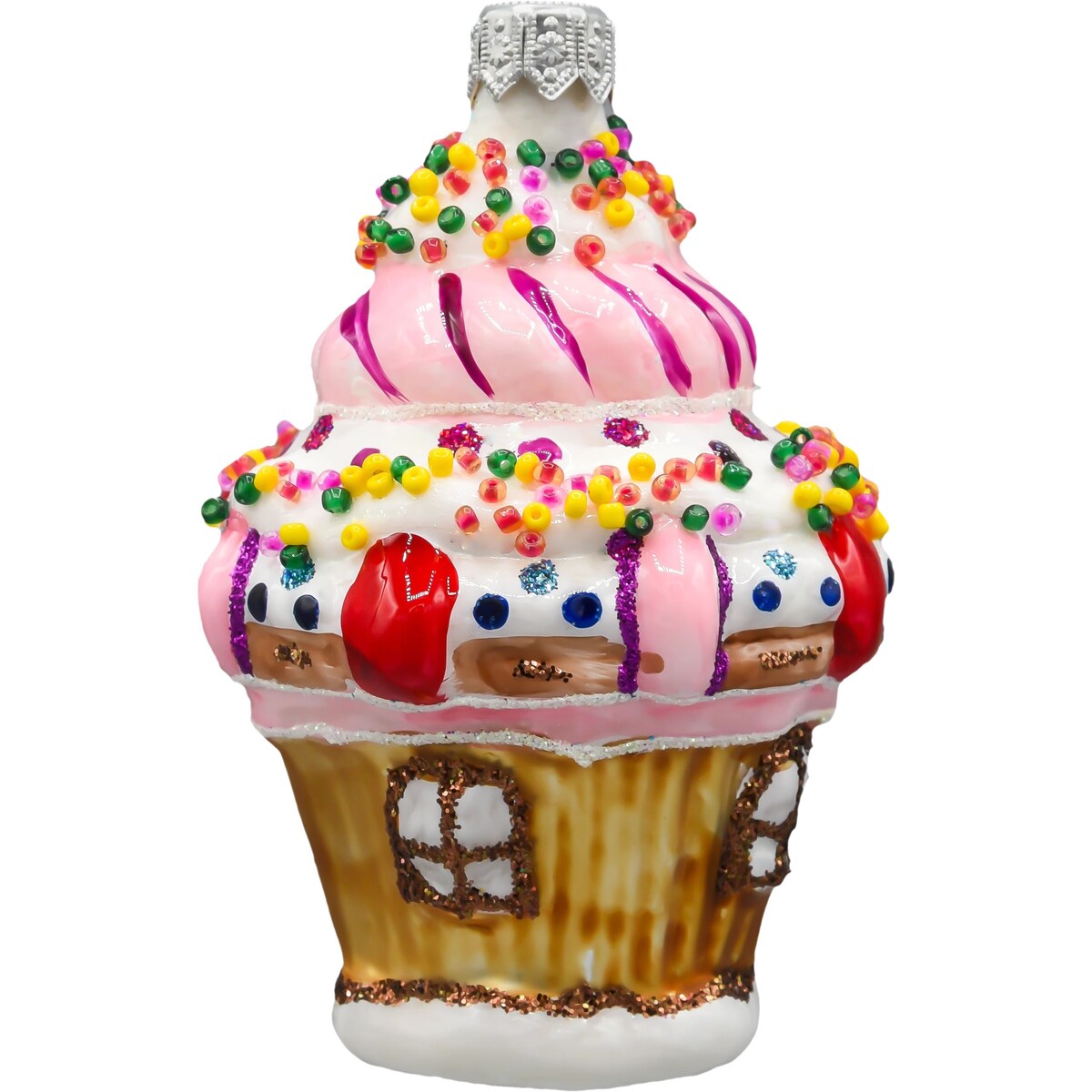 Bombka choinkowa: Babeczkowy Domek