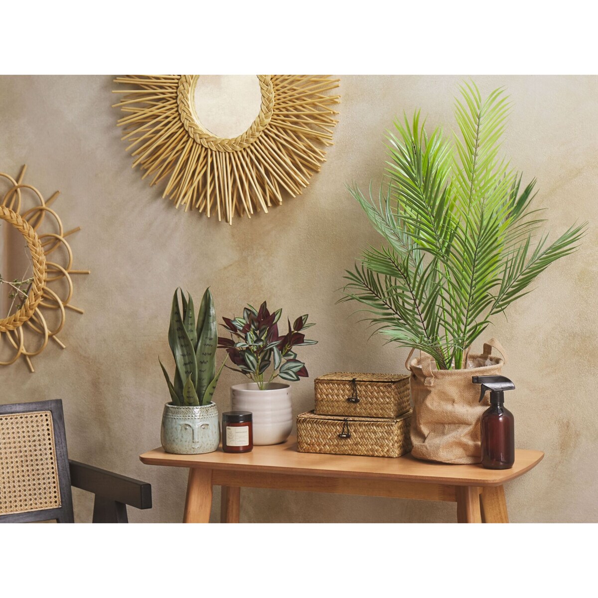 Sztuczna roślina doniczkowa 83 cm ARECA PALM