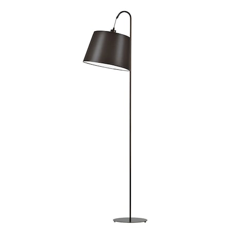 Lampa stojąca podłogowa z abażurem stożek FIORE