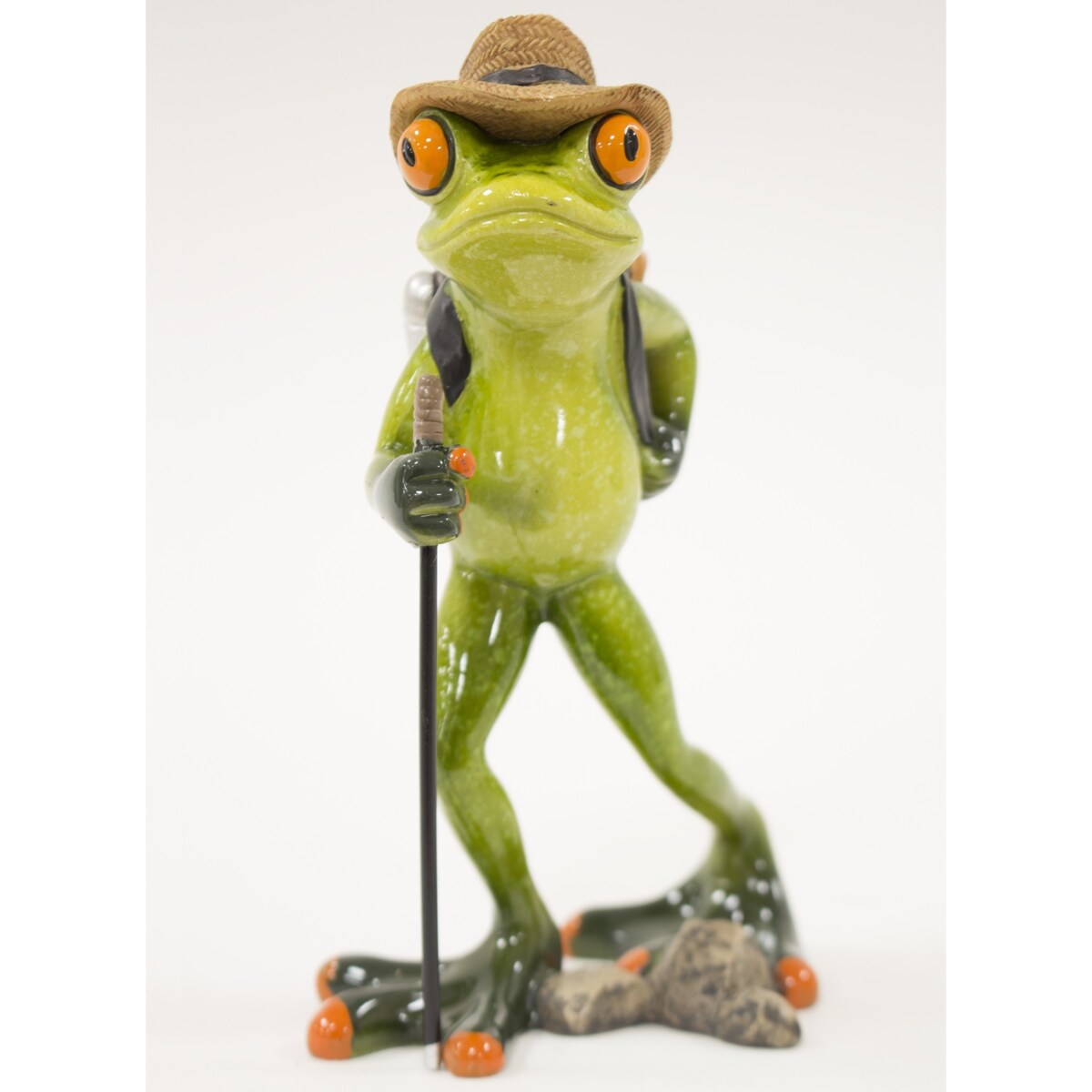 Figurka - żaba 16,5x9x8 cm FROGG piechur