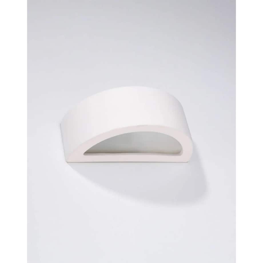 Kinkiet Ceramiczny ATENA 20 biały