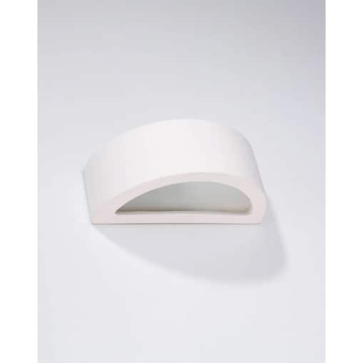 Kinkiet Ceramiczny ATENA 20 biały