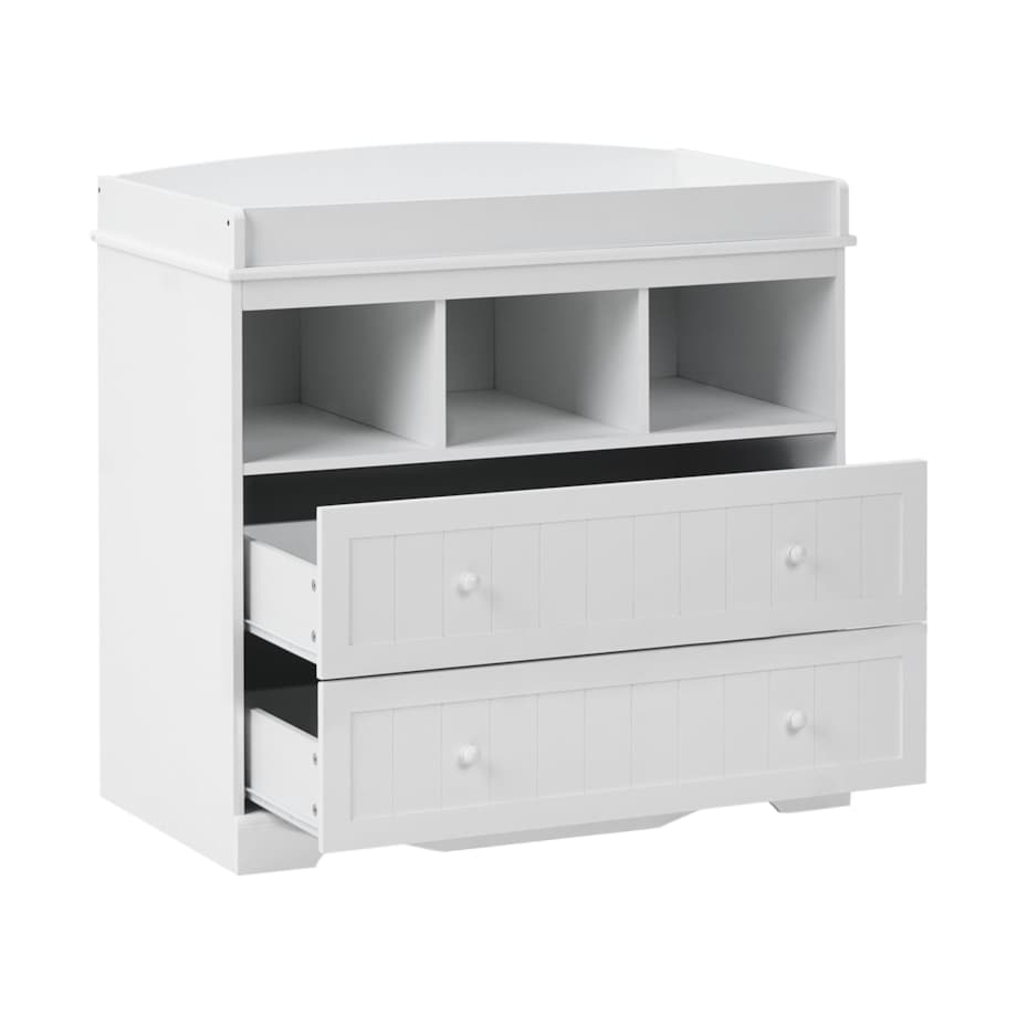 Komoda z przewijakiem VIRDEN Biały