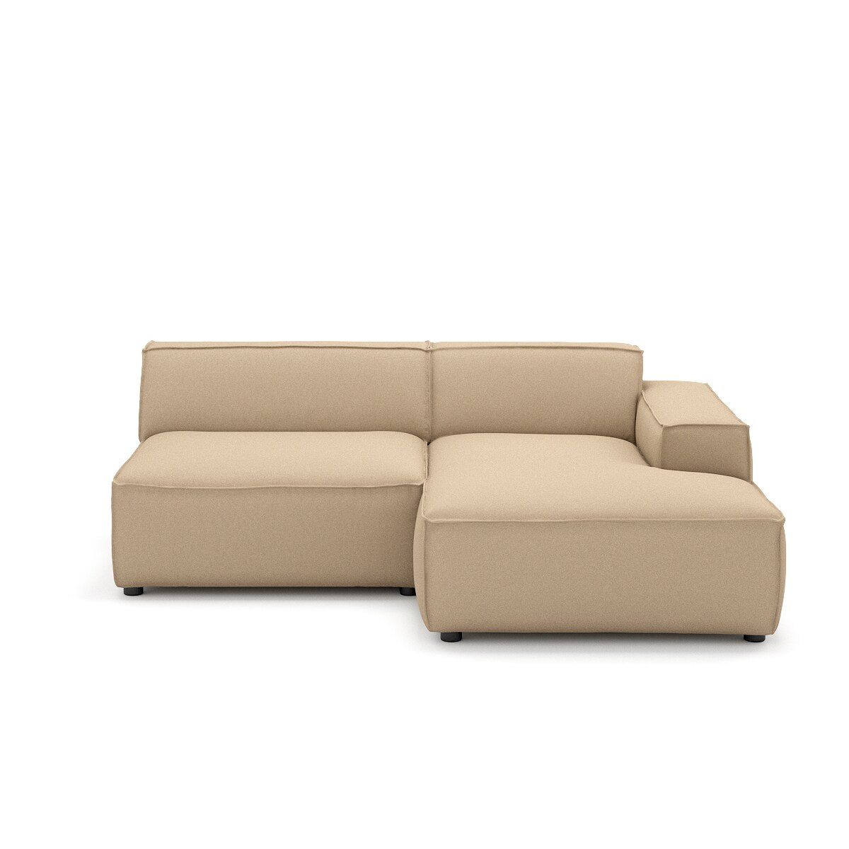 Narożnik 3 osobowy prawy Modularis - Jasny Beż