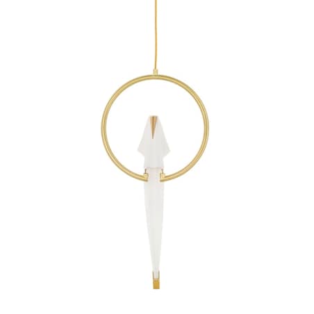 Lampa wisząca Loro MSE1501100121 dekoracyjna LED 12W 3000K ptak biały złoty