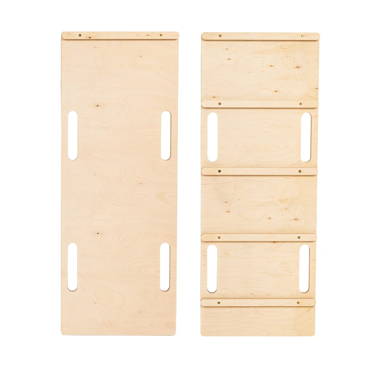 Large Dream Rocker Naturalne Drewno z Różową Poduszką