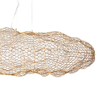 Designerska lampa wisząca Hayden 4201250-6501 By Rydens chmura LED 15W 2700K złota