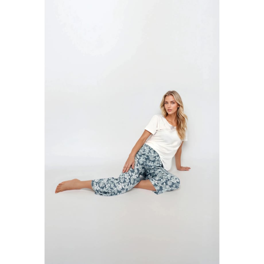 Piżama Casual Beauty Green, M