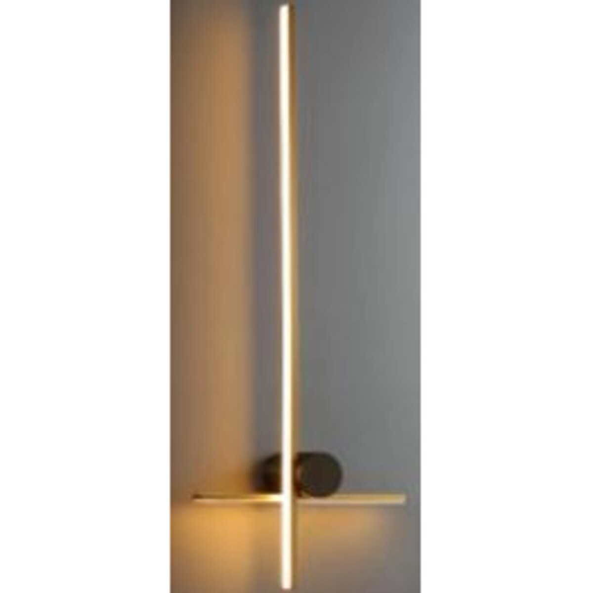 LAMPA ŚCIENNA PORTEBA ZŁOTO CZARNA