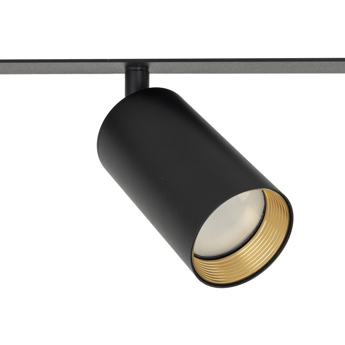 Lampa podtynkowa spot 4x GU10 AMIS BLACK 10809 TK Lighting czarno-złota ruchome reflektory sufitowe