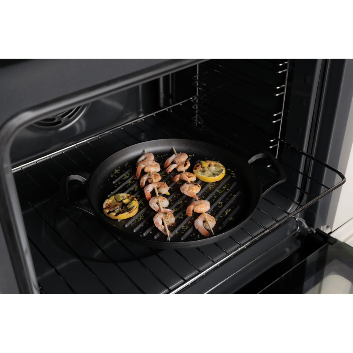 Okrągła żeliwna płyta grillowa 33cm BerlingerHaus BH-6533 Strong Mold Collection