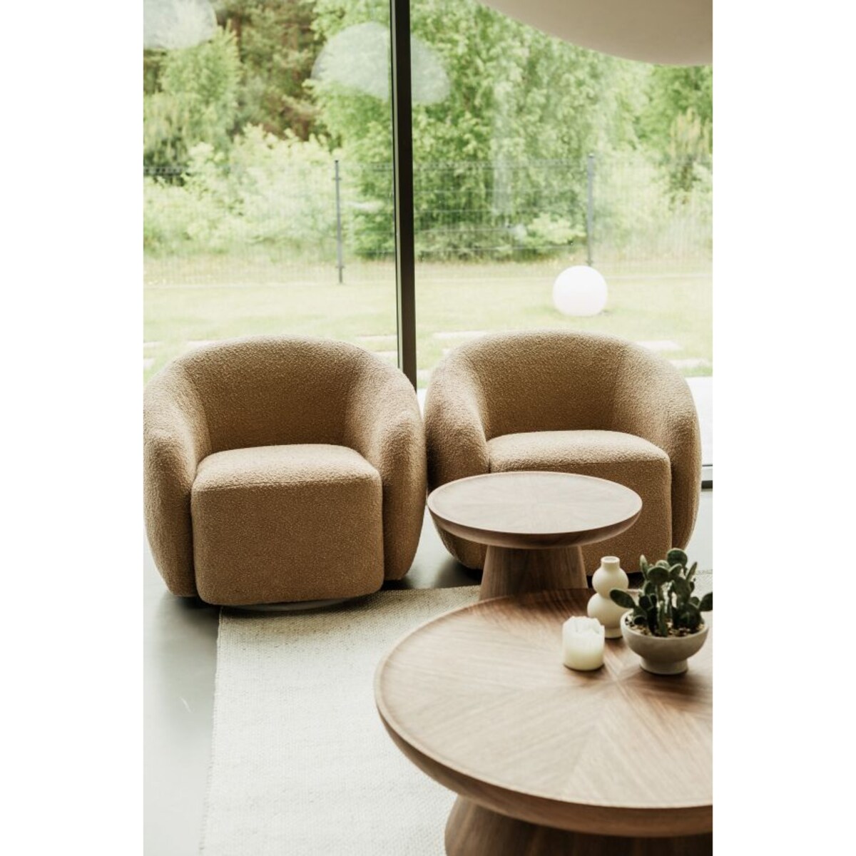 FOTEL OBROTOWY KINU KARMEL