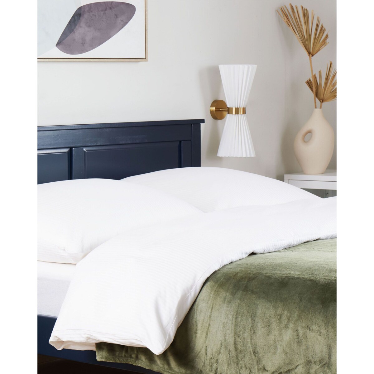 Zestaw 2 lamp ściennych biały TELANG