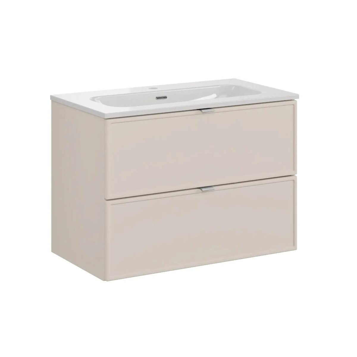 Szafka łazienkowa BELLA CASHMERE 82-80-2S 80cm kaszmirowa z umywalką