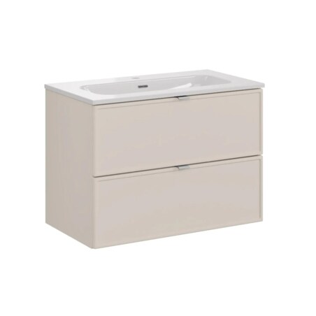 Szafka łazienkowa BELLA CASHMERE 82-80-2S 80cm kaszmirowa z umywalką