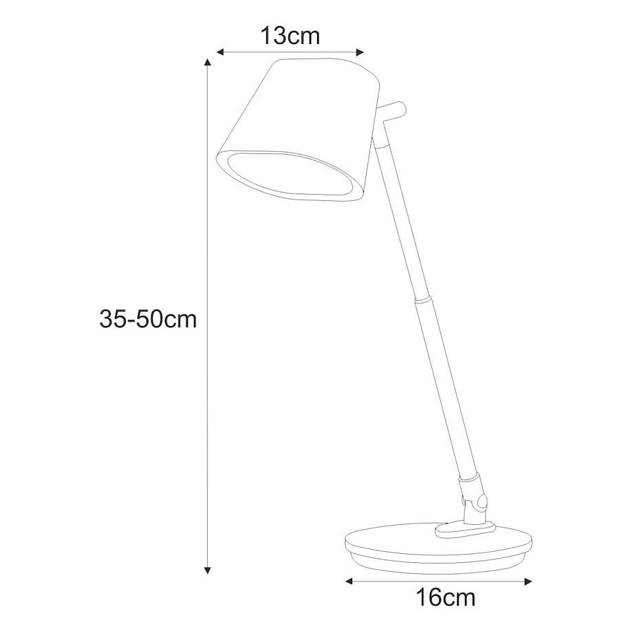Lampka biurkowa K-BL1527 CZARNY z serii BOLEK